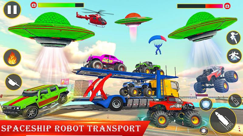 Spaceship Robot Transform Game Ảnh chụp màn hình 1