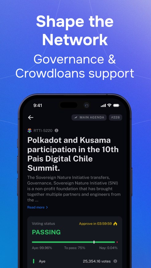 Nova Polkadot Wallet Zrzut ekranu 2