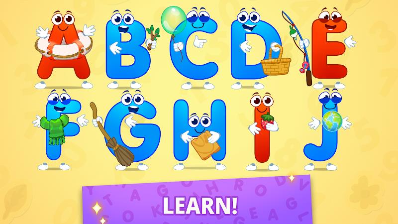 ABC kids! Alphabet, letters Скриншот 2