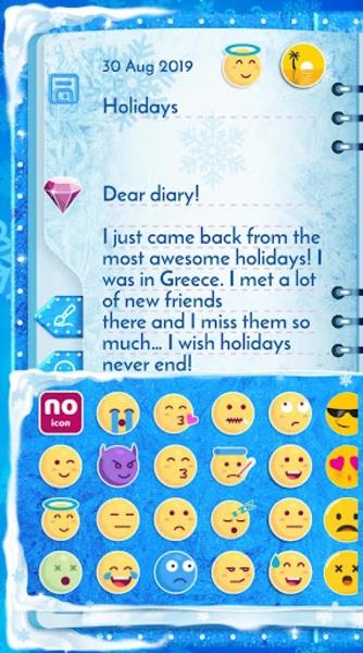 Winter Princess Diary Tangkapan skrin 0