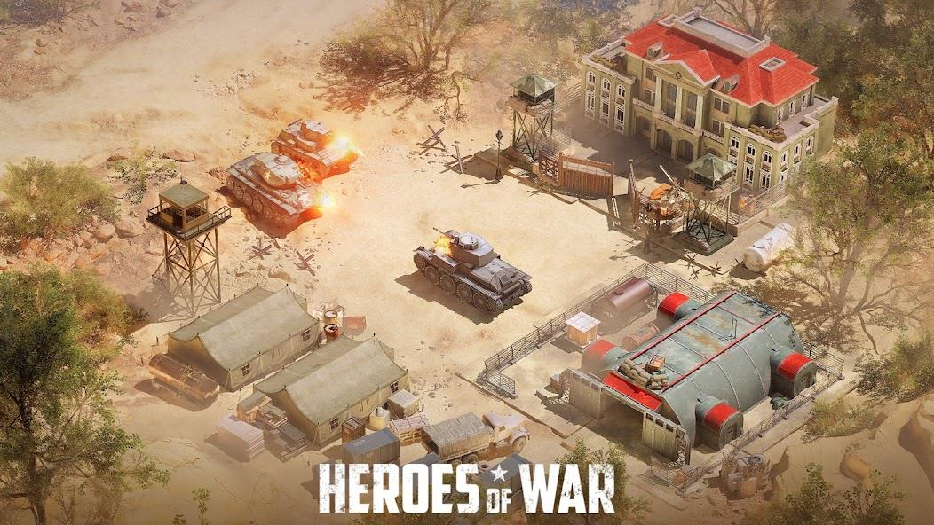 Schermata Heroes of War: Idle army game Mod 2