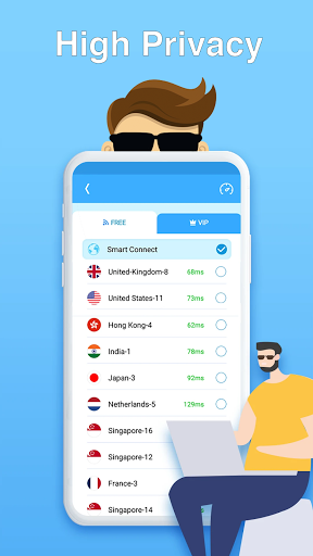 Super Master VPN Secure Proxy Capture d'écran 3