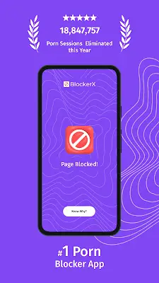 BlockerX: Porn Blocker/ NotFap ภาพหน้าจอ 0