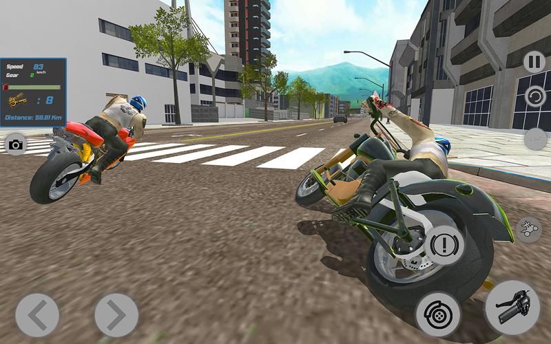 Motorbike Rush Drive Simulator 螢幕截圖 3