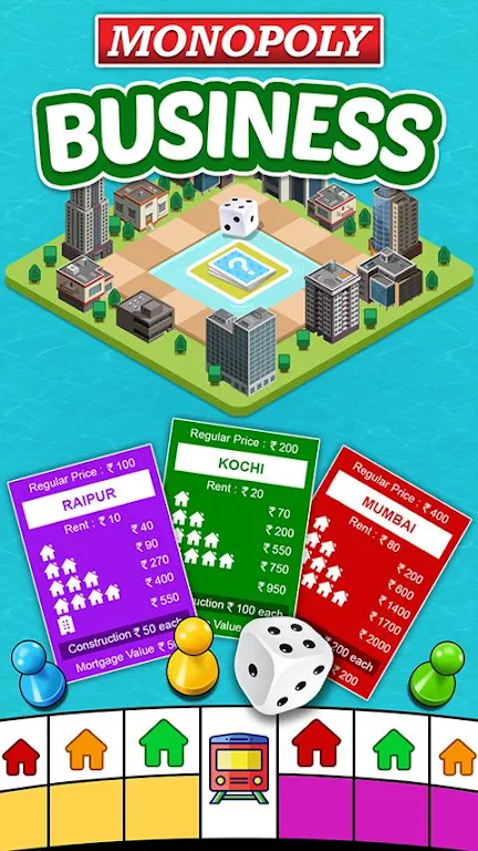 Vyapari Game : Business Dice Board Game Capture d'écran 0