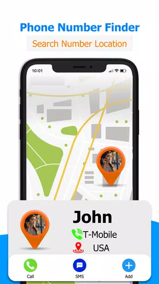 GPS Mobile Number locator App Captura de pantalla 3