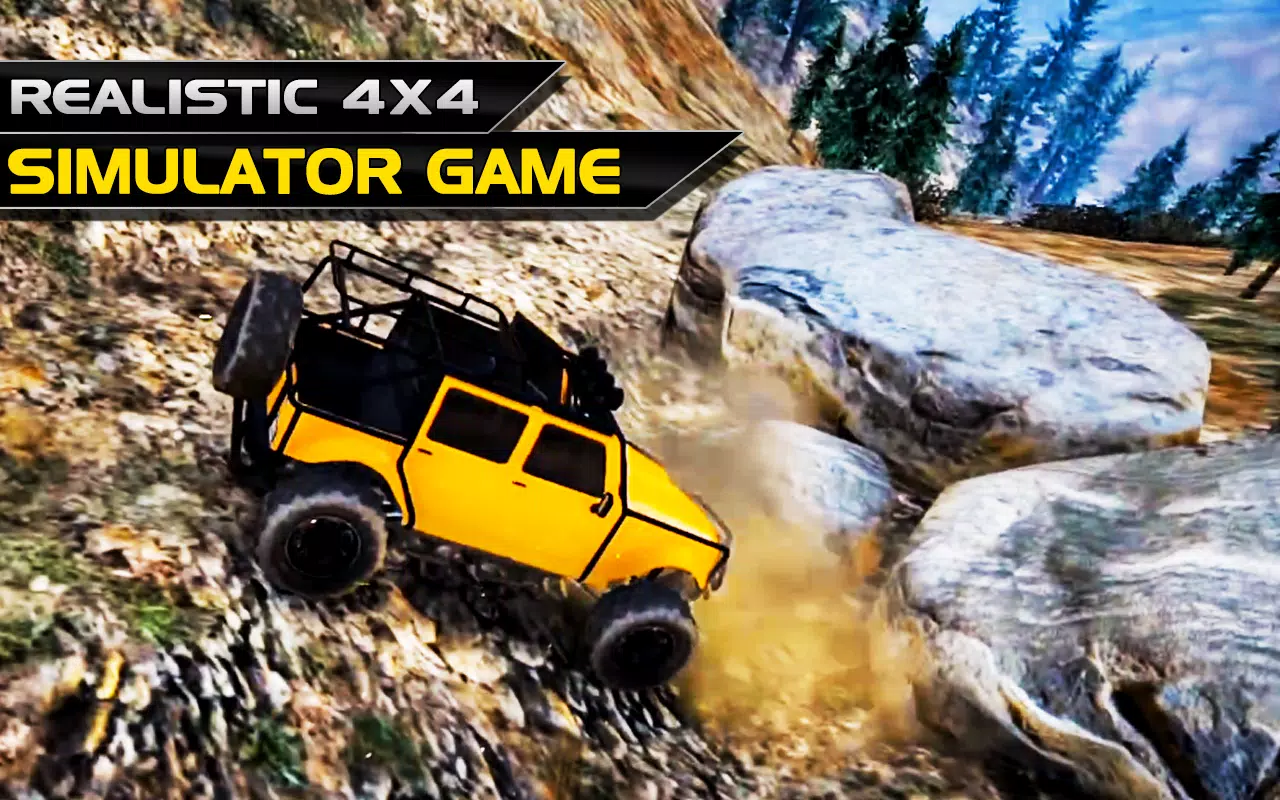 Offroad Jeep Drive 4x4 Offroad 螢幕截圖 3