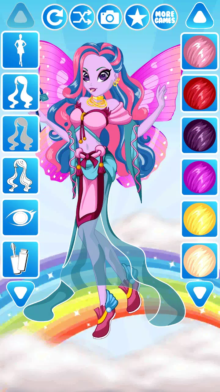 Pony Fairy Dress Up Game Schermafbeelding 0