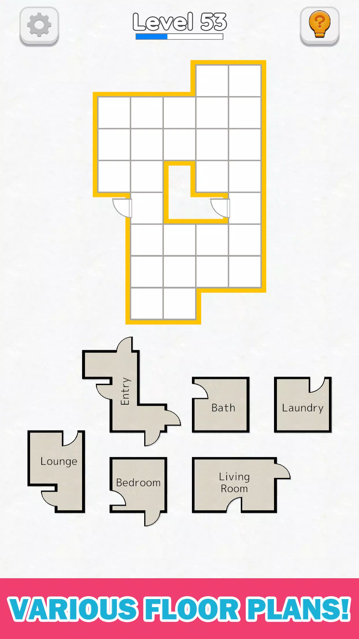 Room Sort - Floor Plan Game Скриншот 2