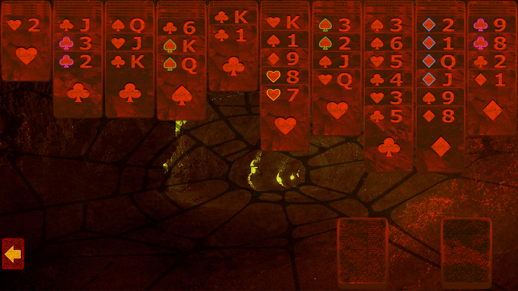 Spider(solitaire) Ekran Görüntüsü 3