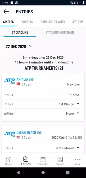 ATP PlayerZone Screenshot 2