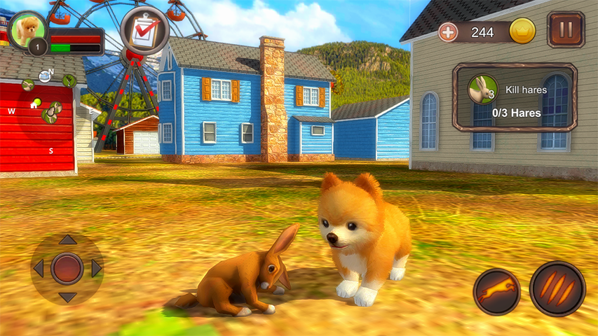 Pomeranian Dog Simulator Скриншот 2