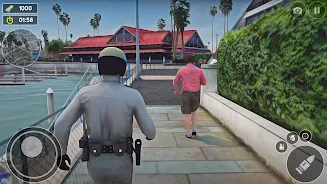 US Police Bike Rider Simulator Ekran Görüntüsü 1