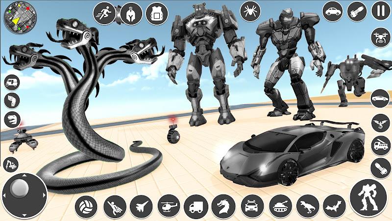 Anaconda Car Robot Games Zrzut ekranu 2