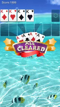 Solitaire: Ocean Blue应用截图第1张