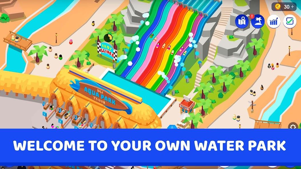 Idle Theme Park Tycoon Mod スクリーンショット 0