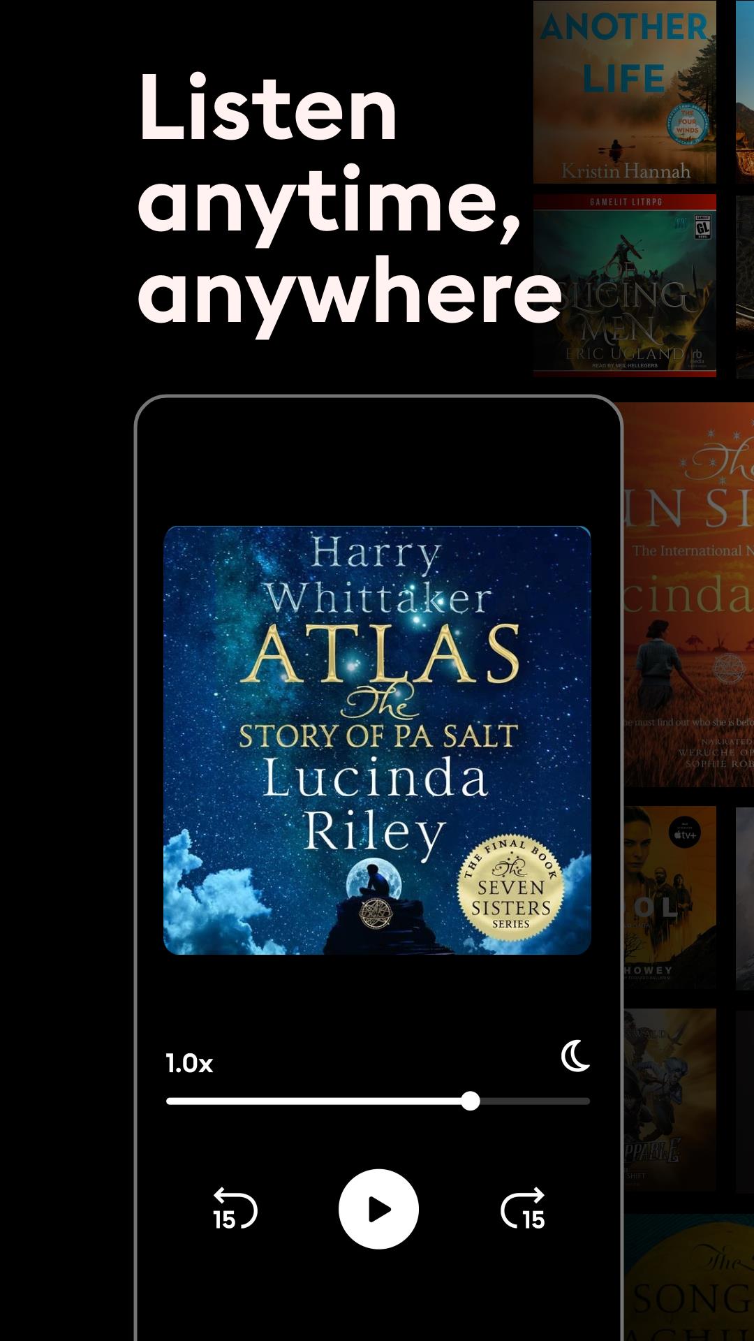 Storytel: Audiolibros y Ebooks Captura de pantalla 1