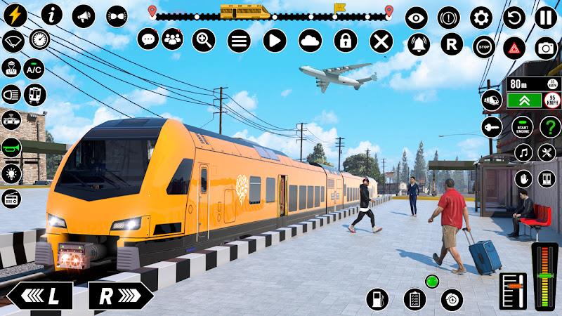 Real Indian Railway Train Game Captura de tela 0