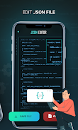 Json File Opener & Viewer Captura de tela 1