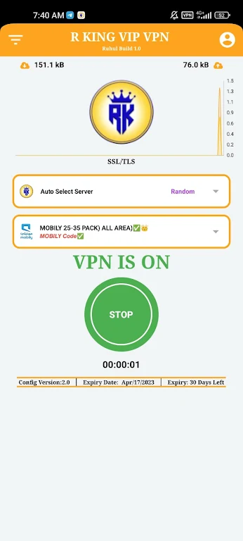 R King vip vpn Ekran Görüntüsü 2