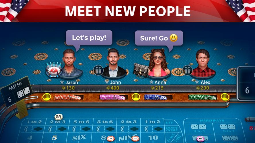 Vegas Craps by Pokerist Capture d'écran 1