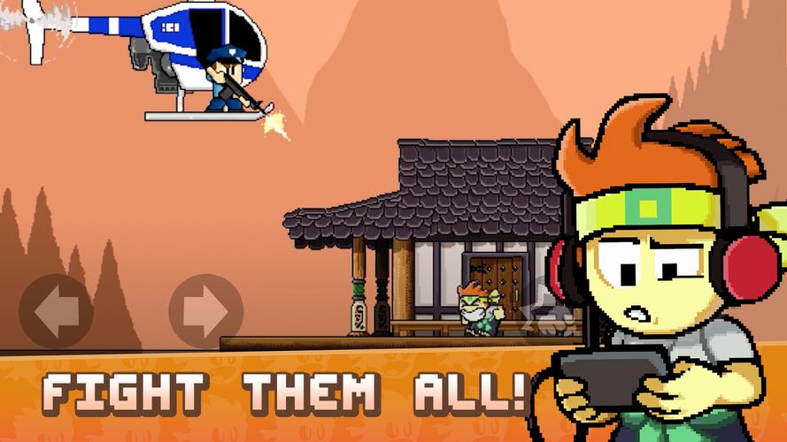 Dan the Man: Action Platformer Ảnh chụp màn hình 0