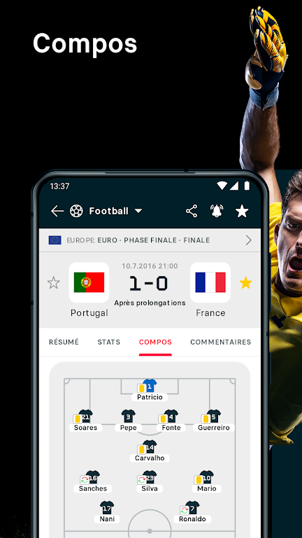 Flashscore - flash résultats 스크린샷 2