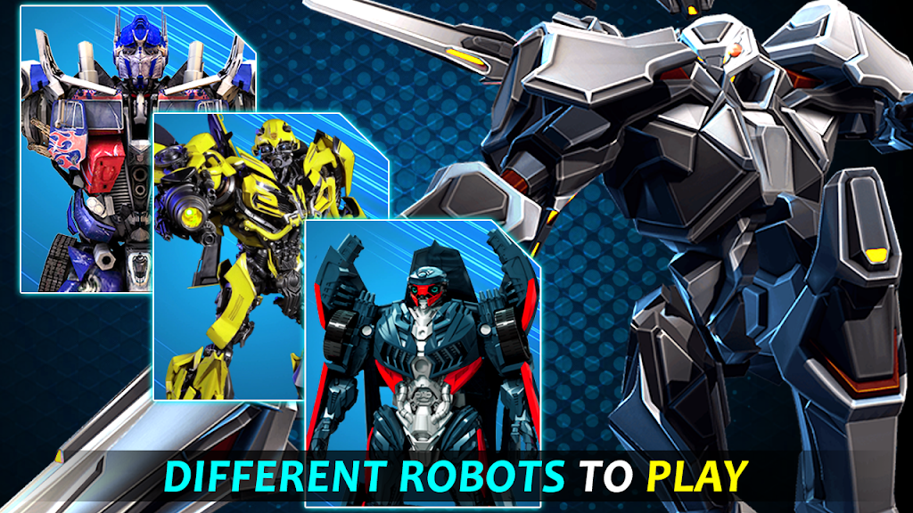 Futuristic Robot City Fighting 3D Game Capture d'écran 2