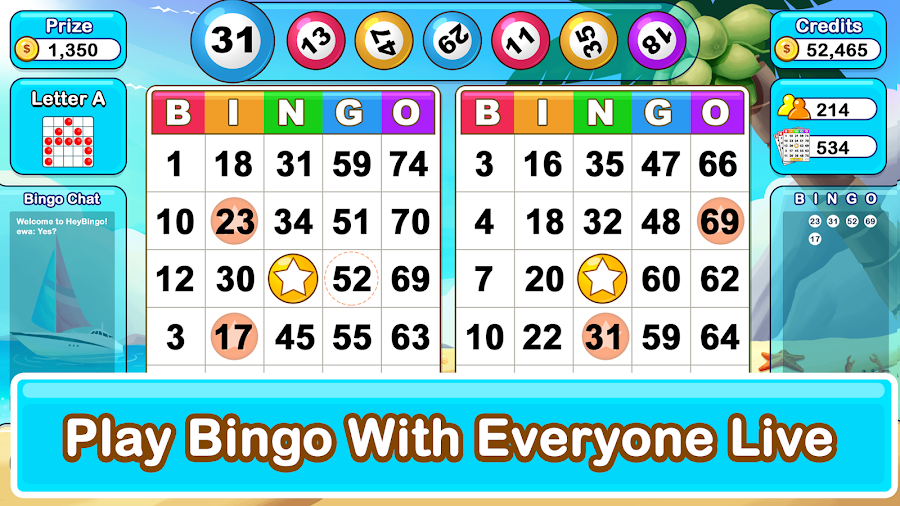 Hey Bingo™: Fun Bingo 75 Game Capture d'écran 0