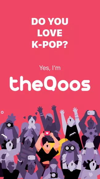 theQoos: K-Pop News, Friends, Music & Community Captura de pantalla 0