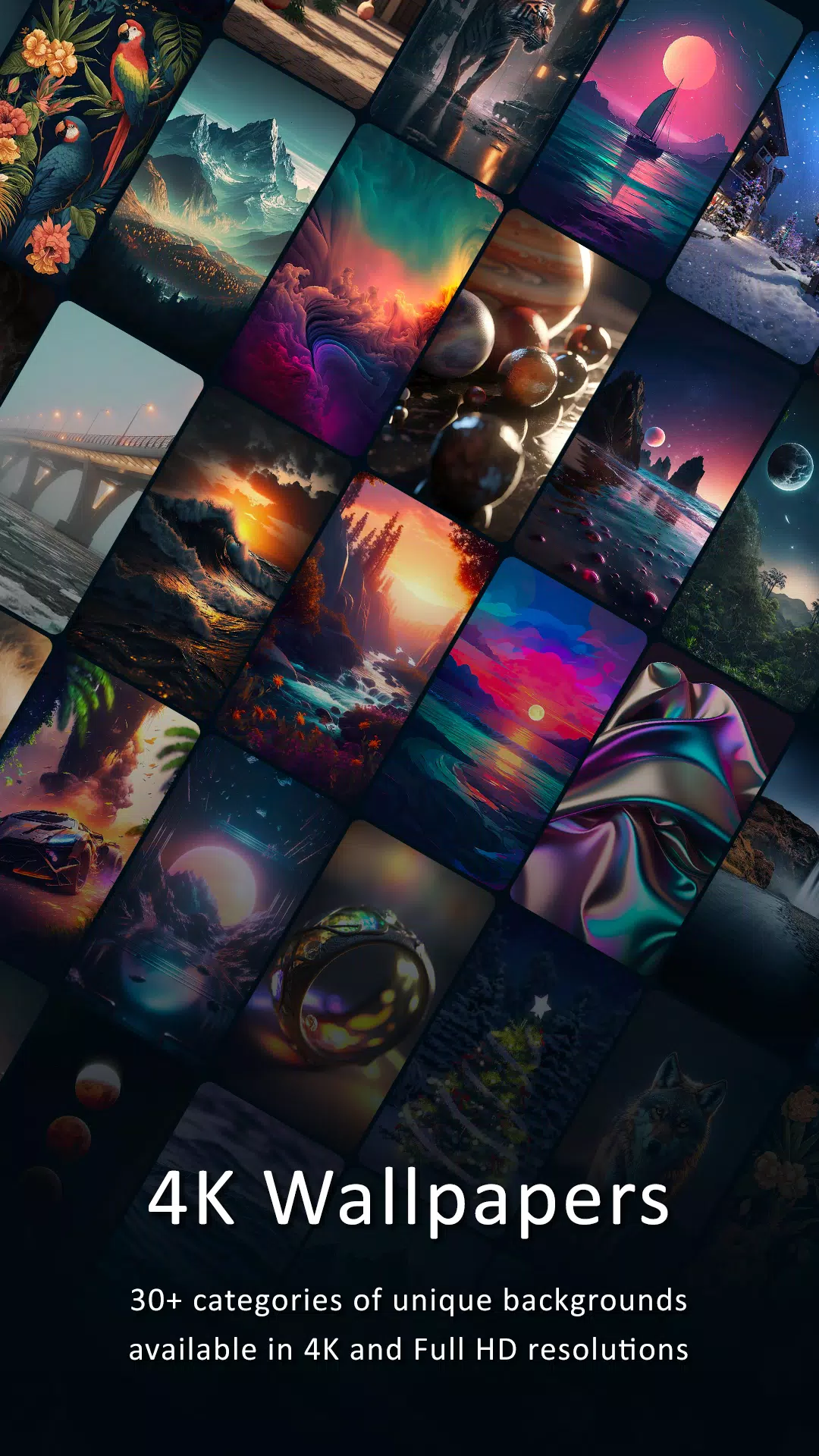4K Wallpapers Schermafbeelding 0
