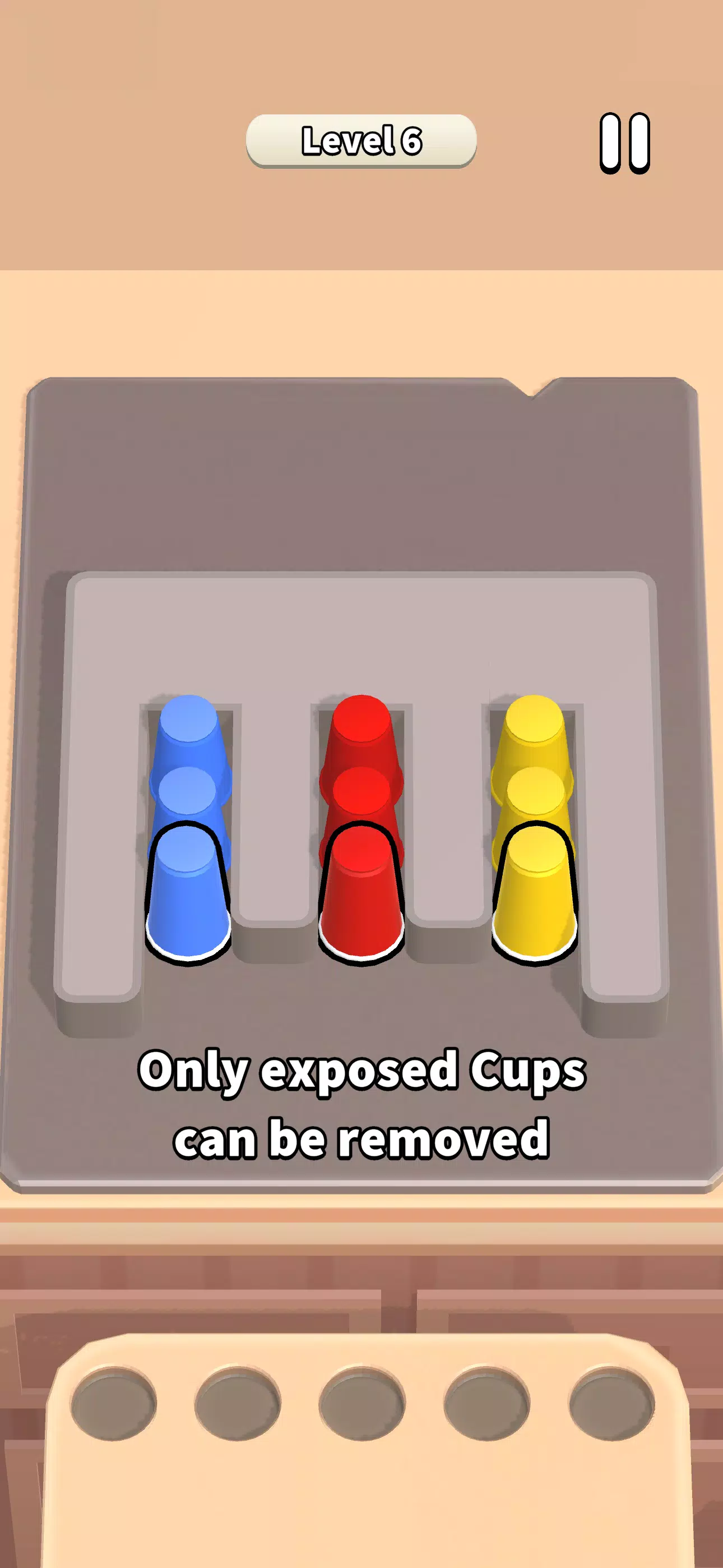 Cups Cascade Screenshot 1