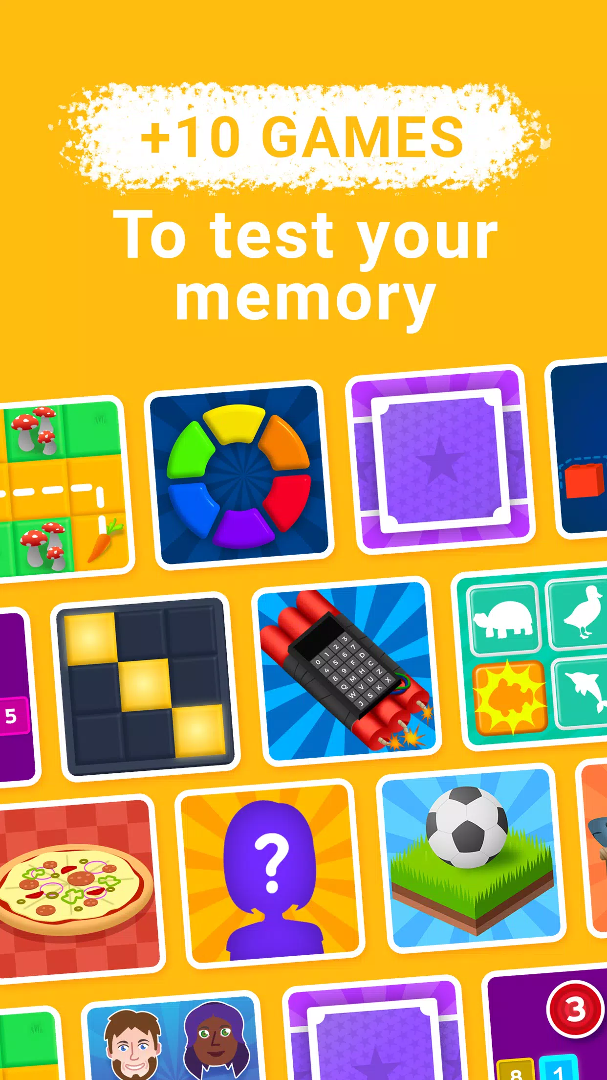 Train your Brain. Memory Games Ekran Görüntüsü 1