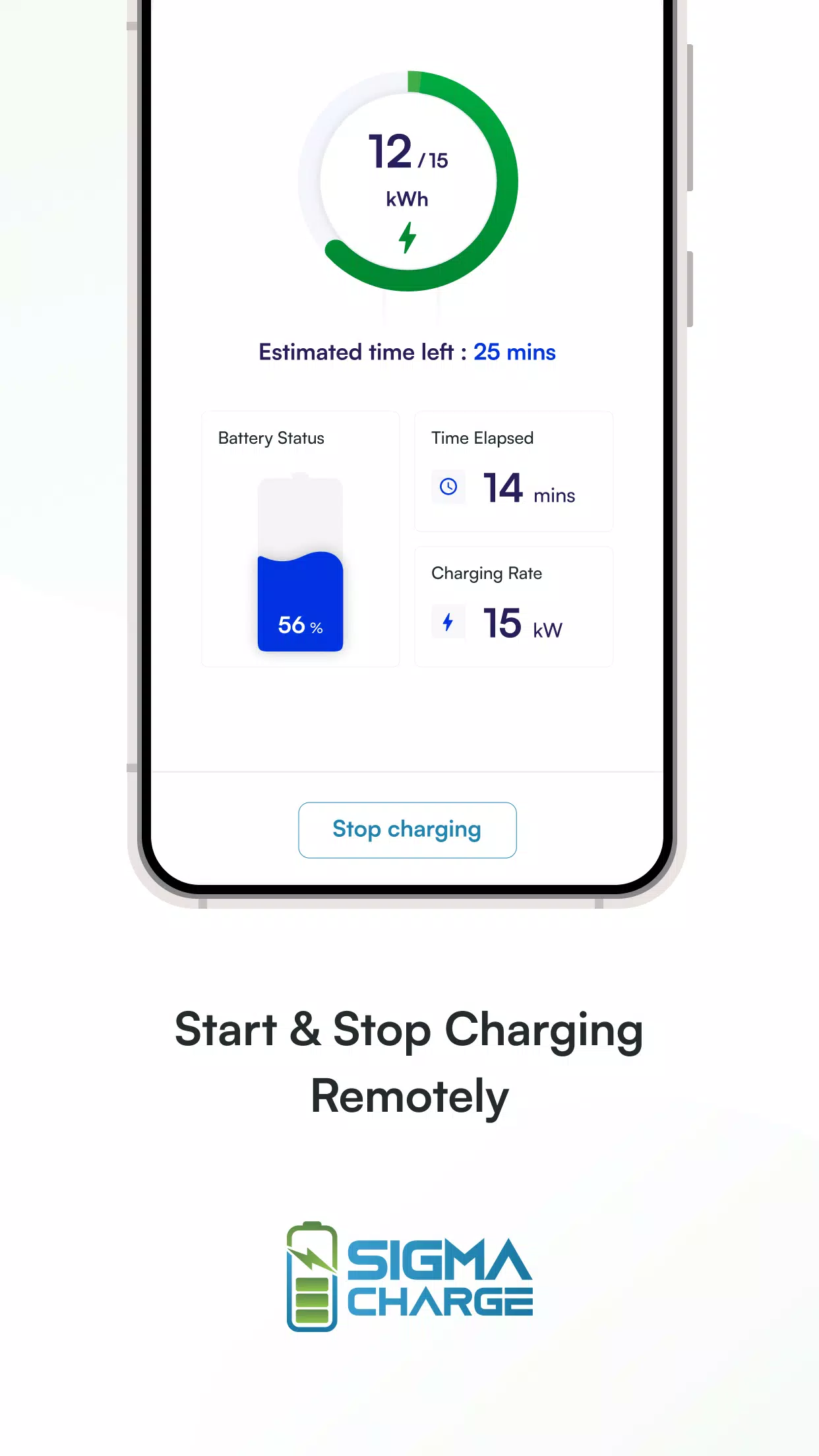 Schermata Sigma Charge 1