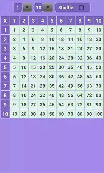 Multiplication Table: Math Capture d'écran 1