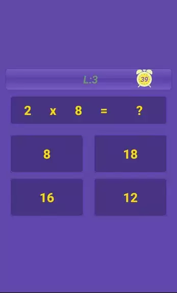 Multiplication Table: Math Tangkapan skrin 2