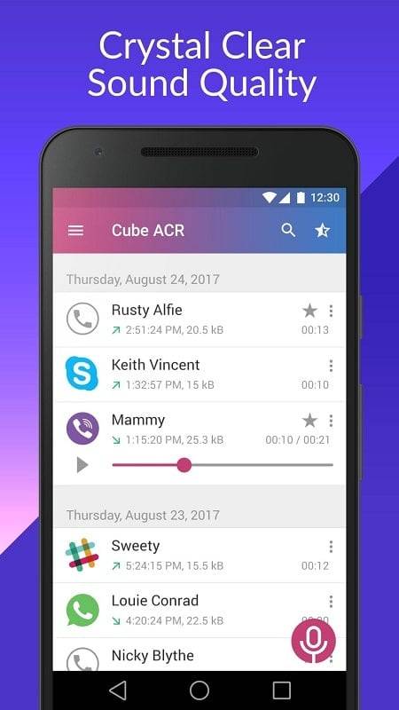 Call Recorder – Cube ACR Screenshot 0