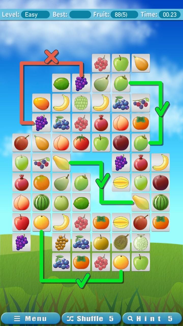 Fruit Pair 3 - Matching Game 螢幕截圖 1