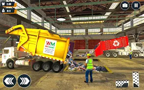 Real Garbage Truck Simulator 螢幕截圖 3