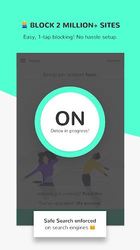DETOXIFY - Porn App Blocker Schermafbeelding 0
