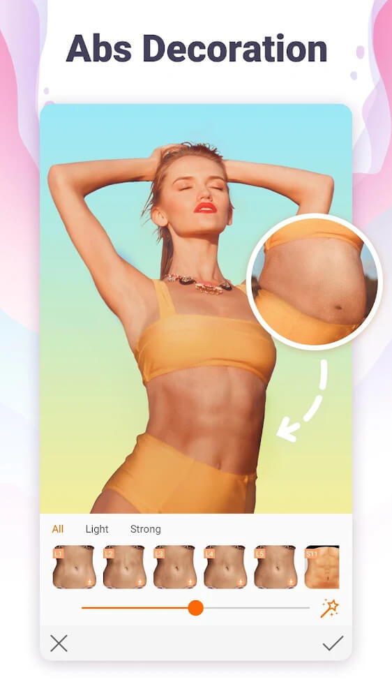 Hotune Body Editor & Face Slim Screenshot 2