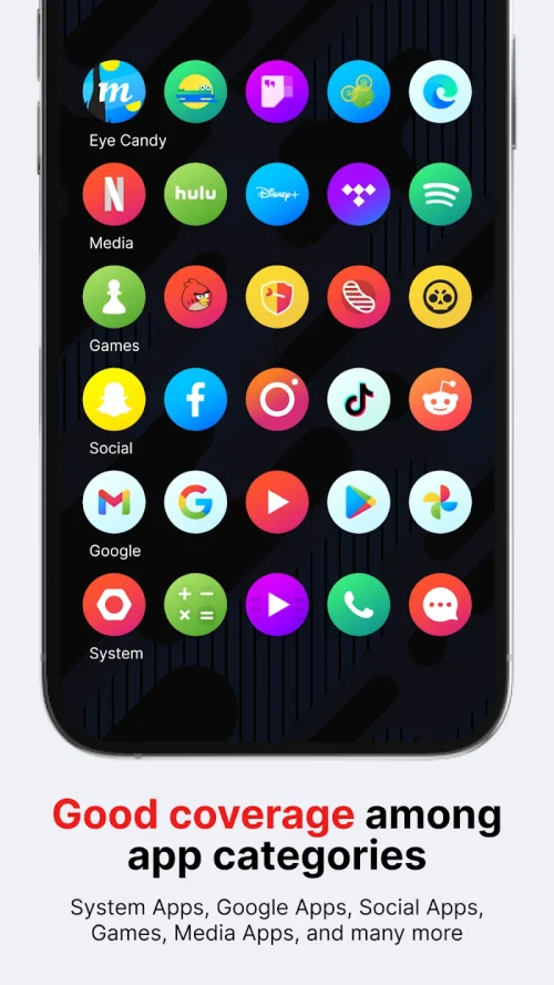 Hera Icon Pack: Circle Icons ภาพหน้าจอ 3