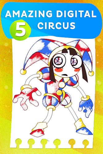 Amazing Digital Circus colorin ภาพหน้าจอ 0