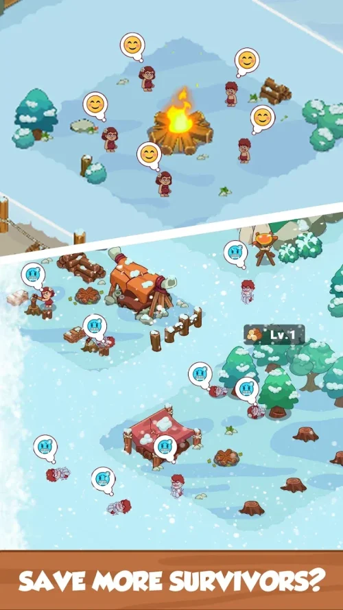 Icy Village: Tycoon Survival スクリーンショット 2