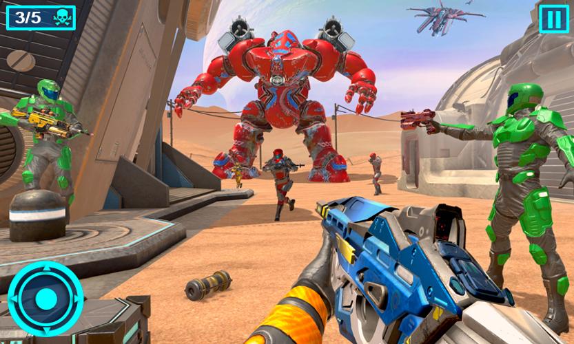 FPS Robot Shooter: Gun Games 스크린샷 1