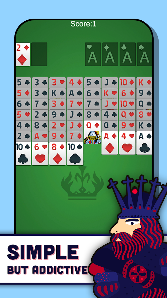 FreeCell Solitaire - Card Capture d'écran 2