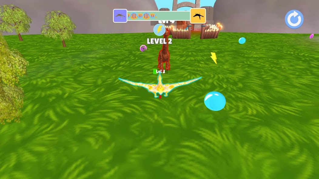 Dino Evolution - Rise & Fight Mod स्क्रीनशॉट 3