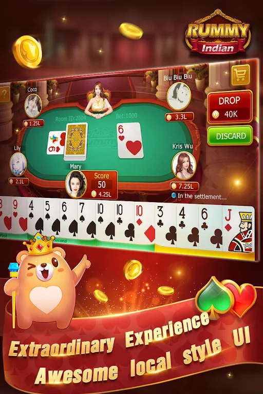 Indian Rummy-Free Online Card Game Zrzut ekranu 1