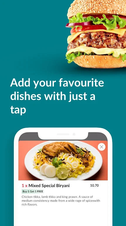 Foodhub - Online Takeaways Captura de pantalla 1