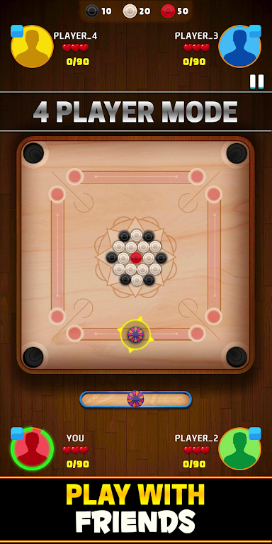 Carrom Offline : Pool City Zrzut ekranu 0